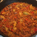El cooksnap de Jose Luis Gonzalez Verdades cuando hizo Fideuá de costillas y alcachofas.