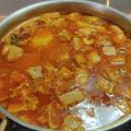 El cooksnap de Conchi Lata cuando hizo Patatas guisadas con atún fresco.