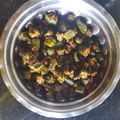 Charusheela Prabhu's cooksnap of when they made भेंडीची भाजी (bhendi chi bhaji recipe in marathi).