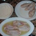 El cooksnap de Kiko cuando hizo Alitas de pollo fritas.