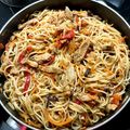 Andrea Dobóvári Cooksnap-ja, amikor elkészítette a(z) Kínai pirított tészta receptet.