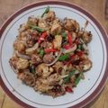 Cooksnap dari Pipin Mery Yuliana untuk resep Cumi Goreng Tepung Saos Lada Hitam