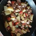 El cooksnap de Vanessa cuando hizo Pavo estofado.