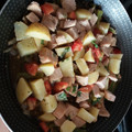 El cooksnap de Vanessa cuando hizo Pavo estofado.