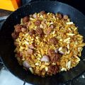 El cooksnap de MirBiNi20 cuando hizo Migas manchegas.