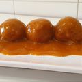 El cooksnap de Un Discapa Entre Fogones cuando hizo Albóndigas de repollo y zanahoria.
