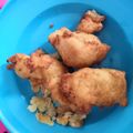 Cooksnap norwati radun semasa beliau membuat Cekodok Pisang Gebu.