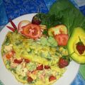 Cooksnap dari eva fariana untuk resep Omelette and avocado salad