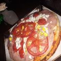 El cooksnap de Yanet cuando hizo Lomo pizza.