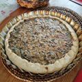 El cooksnap de Piero Capredoni cuando hizo Tarta de puerros y hongos.