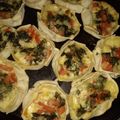 El cooksnap de Belen Rodriguez cuando hizo Canastitas de caprese.
