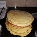 El cooksnap de Camila Monteros cuando hizo Panqueques de dulce de leche.
