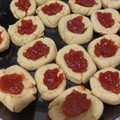 El cooksnap de Andrea cuando hizo Pepas, ojitos de membrillo con aceite 🇺🇾.