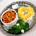 کوک اسنپ مهدیه کولیوند بعد از امتحان کردن قیمه رژیمی با مرغ ریش ریش.