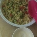 صورة من wojod m، شاركها بعد تجربة وصفة سلطة المعكرونة بطريقتي 🍅🌽