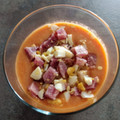 El cooksnap de Tonysantos cuando hizo Salmorejo cordobés.