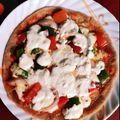 Falguni Dey's cooksnap of when they made চিকেন পিজ্জা (chicken pizza recipe in Bengali).