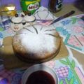 El cooksnap de Carmen Santander cuando hizo Queque con manzana.