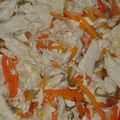 El cooksnap de Liliana Caballero cuando hizo Pollo al escabeche para sándwich.