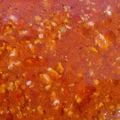 El cooksnap de Guillermo Cayetano Clara cuando hizo Carne molida en chile rojo.