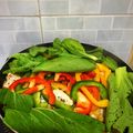 Nguyễn Hoàng Yến 's cooksnap of when they made Đậu hủ xào ớt chuông và bông cải trắng(Món chay).
