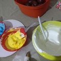 El cooksnap de Melisa Acosta Cabrera cuando hizo Glasé para decorar huevos de Pascua.