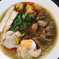 Cooksnap của Cẩm Tú khi họ làm theo món Bún bò Huế