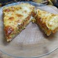 El cooksnap de Lorena González cuando hizo Tarta de verduras.