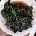 小喵 的 味噌地瓜葉 cooksnap