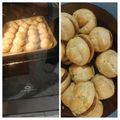 El cooksnap de Flavia Elizalde cuando hizo Bombas o profiteroles.
