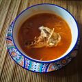 El cooksnap de Cinthya Vallejo de Nisthal cuando hizo Sopa de fideo con pollo.