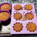 El cooksnap de Celia Beatriz Arrastia cuando hizo Muffins de Mandarina 🍊 Sin harina de trigo.