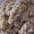 El cooksnap de Sara Lopez cuando hizo Risotto de pollo y setas.