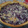 El cooksnap de Anna Bella alias Moni Argento cuando hizo Relleno para pascualina de espinacas y repollo morado.