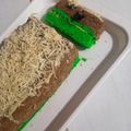 Cooksnap dari your kitchen untuk resep Bolu Pandan Slice Keju (Kukus)