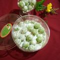Cooksnap dari Suyanti Yanti untuk resep Snowball Pandan Keju Mete #rabuBaru