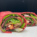 El cooksnap de @tesa.cuina cuando hizo Wrap de remolacha con queso fresco, alficoz y anchoas.