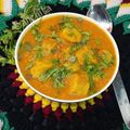 Sanchita Mittal's cooksnap of when they made Gatte ki sabji.