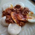 El cooksnap de Anto cuando hizo Sorrentinos de zapallo.
