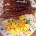 Glory Perkins's cooksnap of when they made Hidden scrambled cheesy eggs.