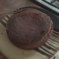 El cooksnap de Ronald Requena cuando hizo Brownie de Chocolate.