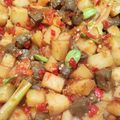 Cooksnap dari Christin Wijaya untuk resep Sambal Goreng Kentang Hati Sapi Pete (NO SANTAN)