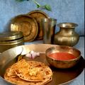 Vibhooti Jain's cooksnap of when they made Paneer Stuffed Parathas.