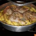 Cooksnap από ΑnGeLoS lab στη συνταγή Κοτόπουλο μπούτι με πατάτες φούρνου