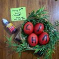 Cooksnap dari Dapur Olive untuk resep Telur merah ulang tahun