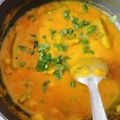 Chintal Kashiwala Shah's cooksnap of when they made સરગવા ની કઢી (Saragva Kadhi Recipe In Gujarati).