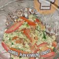 Cooksnap Erin Naomei semasa beliau membuat Sambal Ikan Kembung Tomato.