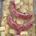 El cooksnap de José Antonio López cuando hizo Butifarra al horno con patatas.