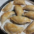 El cooksnap de Rosa Mori cuando hizo Empanadas de soja texturizada  (apto vegano).