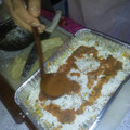 El cooksnap de Chef William Martinez cuando hizo Lasaña blanca de pollo.